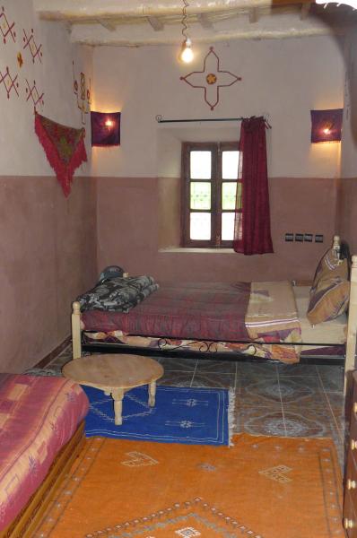 La Perle de Mgoun Hotel El Kelaa Mgouna Riad El Kelaa Mgouna : Exemple de chambre